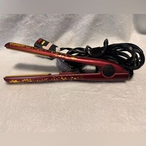 CHI Maroon and Gold Hair Straightener